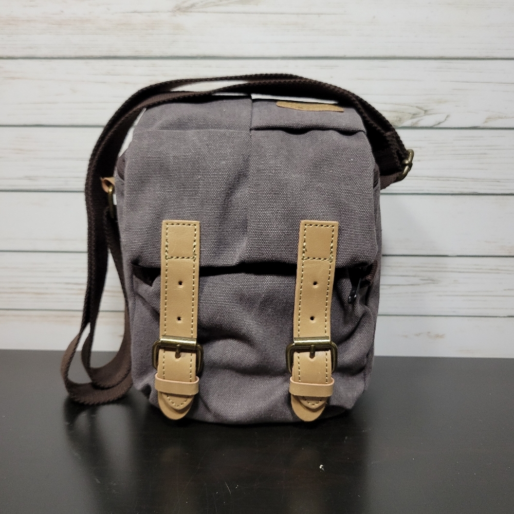 S-ZONE Medium Canvas DSLR Bag